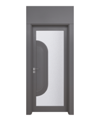 BY-163V Porte intérieure Laqué  Vitrée